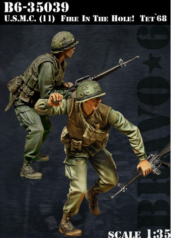 USMC Fire in the whole ! TET 1968