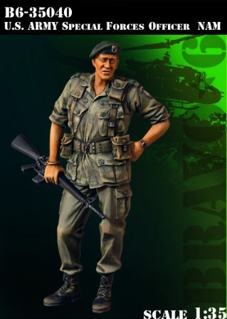 US Army Special Forces Officer Vietnam 1968