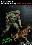 U.S. Army Inf.(4) K9 Scout Team