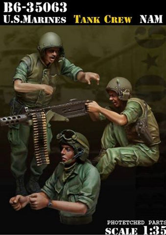 US Marines Tank crew NAM