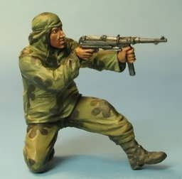 Russischer Kommandoaufklärer mit MP 1943-45