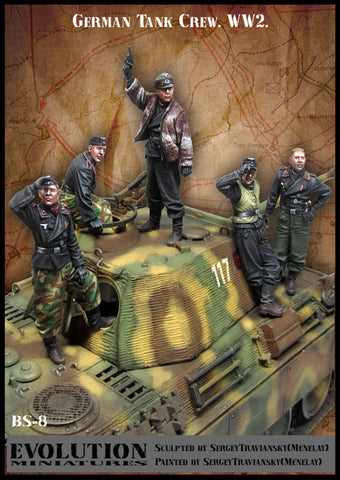 German Tank Crew WWII