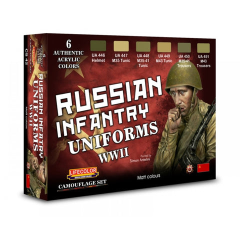 Russische Infanterie Uniformen Set