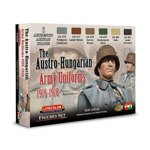 Österreich-Ungarische Armee Uniformen 1916-1918