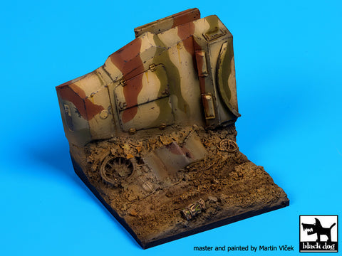 Zerstörtes Sd.Kfz.250 Base