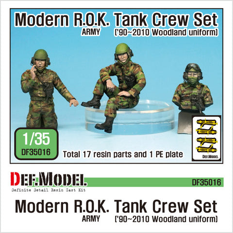 Modern R.O.K. Army Tank Crew