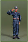 Deutscher Panzerkommandant aufgesessen 1939-42