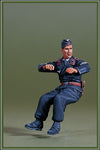 German Panzer soldier on board left side 1939/42