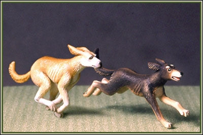 Running dogs