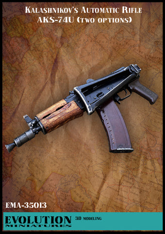 Kalashnikov Rifle AKS-74U