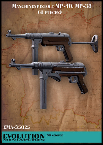 Maschinenpistole MP 40; MP-38