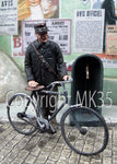 Postman with bike WWII