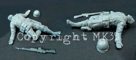 Fallen US Ranger Normandy 1944