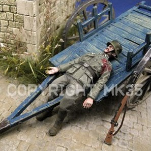 Gefallener deutscher Soldat WWII