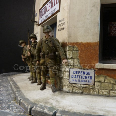 Französische Infanteristen Frankreich 1940