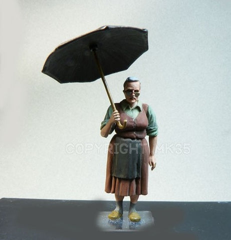 Jeanne im Regen