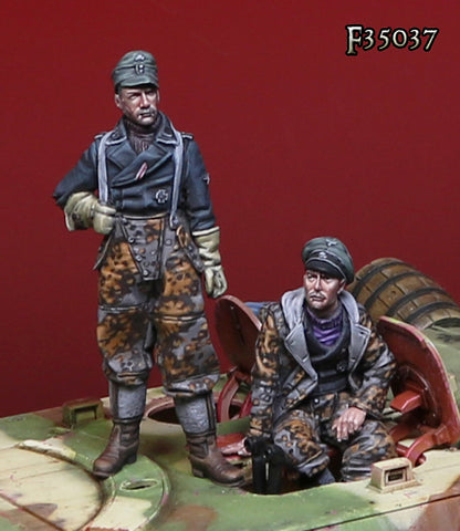 WSS Tank Commander & Tank soldier WWII