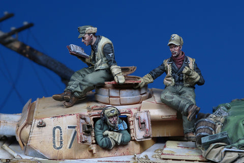 German Panzer III Crew Winter 1943
