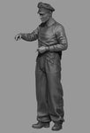 WSS Tank Officer in Summer dress WWII