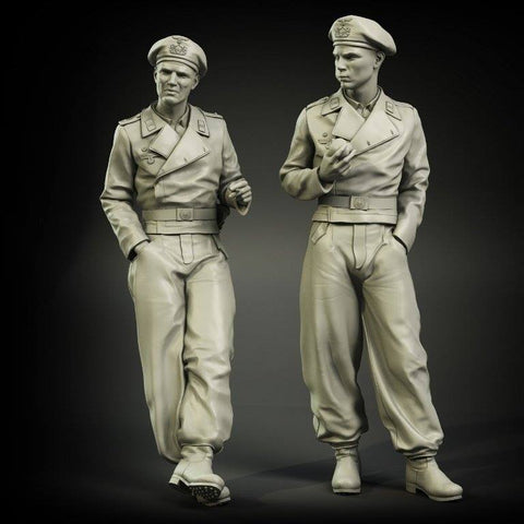 Deutsche Panzersoldaten frühe Kriegsperiode Set