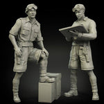 British RAC Officers North Africa Set