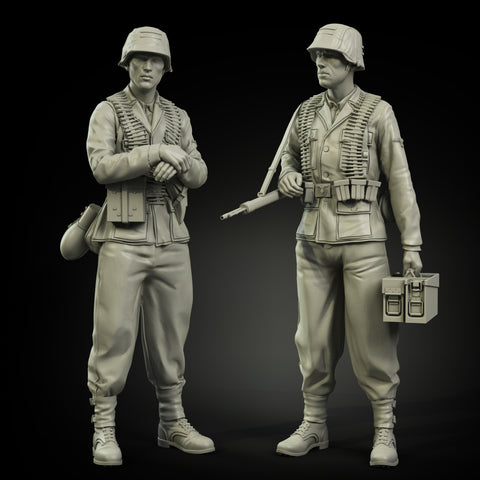 WSS MG Team Set Normandie 1944