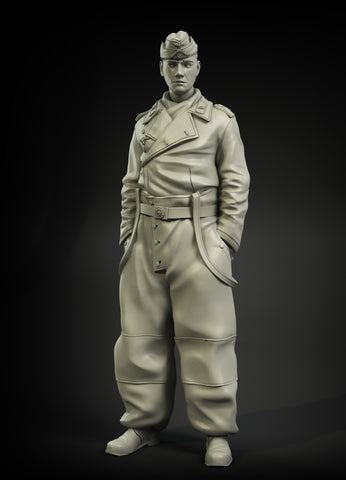 Deutscher Panzersoldat in Winterhosen #2