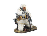 Wehrmachtssoldier kneeing with PPSH41 & MP40 Winter camo