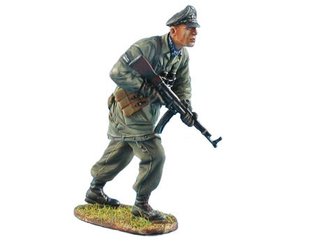 German Fallschirmjäger Lieutenant with STG 44