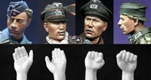 Heads & Hands for german tankers