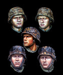 Deutsche WSS Infanterie Köpfe WWII