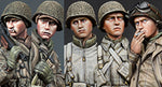 US Infanterie Köpfe WWII #3