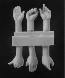 3 different hand pairs for 1/35 scale figures