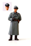 German WSS  officer with Overcoat