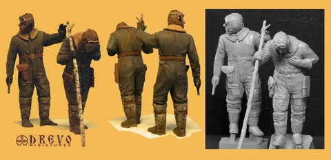 2 russian pilots WWII