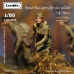 Russischer weiblicher Soldat 1941-42 #1