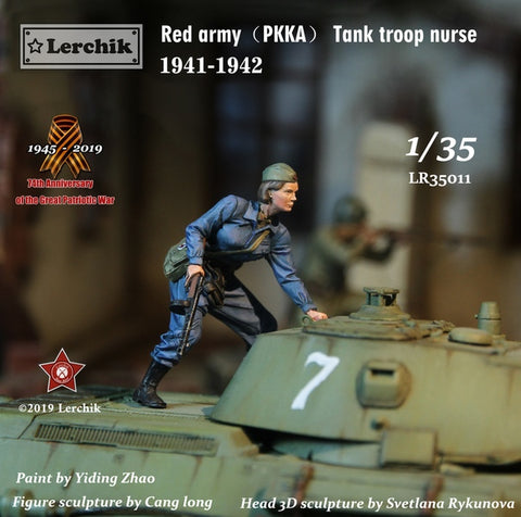 Russian PKKA Tank Troops Nurse 1941-42