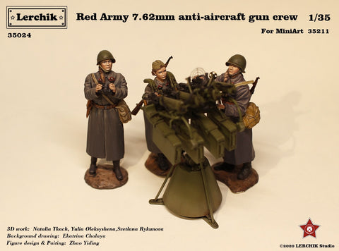 Russian female Anti-aircraft gun crew WWII