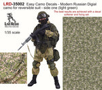Easy Camo Decals for field uniforms-Light Green