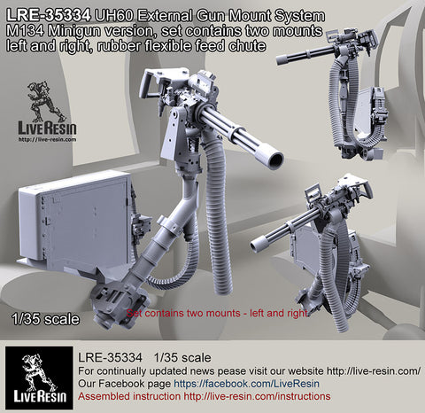 UH60 external Gun Mount System M134 Minigun Version