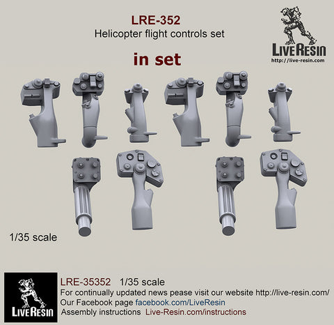 Helicopter flight controls Set