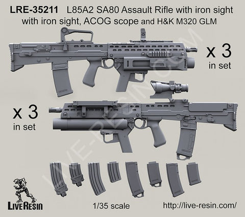 L85A2 SA80 Assault Rifle