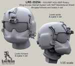 HGU-56P HGU-56-P Rotary Wing Aircrew Helmet System with 84-P Maxillofacial Shield