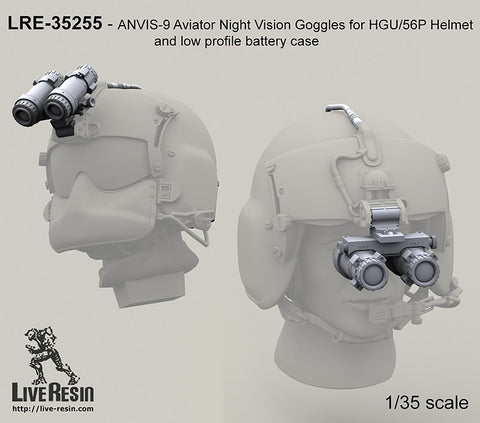 ANVIS-9 Aviator Night Vision Goggles for HGU-56P Helmet