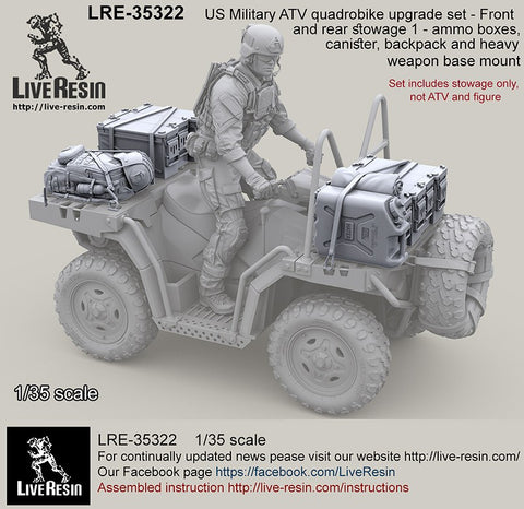 US Military ATV Polaris MV 850 ATV Quadrobike Upgrade Set # 4