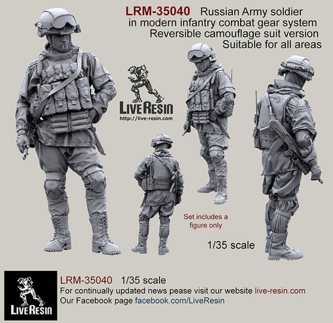 Russischer Soldat mit moderner Infanterie-Ausrüsung #2