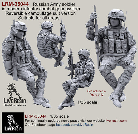 Russian Soldier with modern Infantry-Gear #6