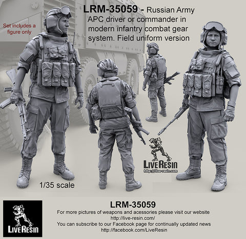 Russian Army APC Driver or Commander in modern Gear #3