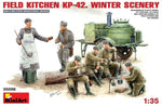 Russian field kitchen KP-42 Winter Scenery