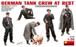 German tank crew at rest WWII
